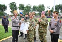 Apel Kebangsaan Sabuk Kamtibmas di Lapangan Kantor Wali Kota Jambi, Senin (25/5/2026).( Poto : jambilink.id )