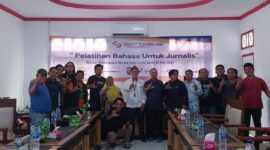 Muhammad Ikhsan dari Balai Bahasa Provinsi Jambi( Poto : jambilink.id ).