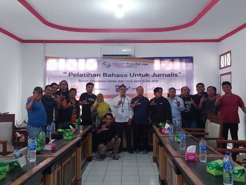 Muhammad Ikhsan dari Balai Bahasa Provinsi Jambi( Poto : jambilink.id ).