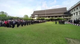 Seleksi JPT Jambi 2026 memasuki tahap assessment setelah 29 pejabat Pemprov Jambi lolos seleksi administrasi dan rekam jejak.( Poto : TribunJambi.com ).