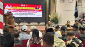 Pemerintah Kabupaten Merangin mempercepat penataan kebersihan Kota Bangko dengan menegakkan aturan tegas terhadap warga.( Poto : Pemkab Merangin ).