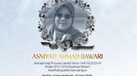 Seorang jemaah haji wafat Makkah asal Desa Limbur Tembesi, Kabupaten Sarolangun.( Poto : jambiekspres.co.id)