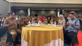 Pemprov Jambi menggelar closing meeting BioCF ISFL sebagai langkah evaluasi program penurunan emisi dan penguatan ekonomi hijau berkelanjutan.( Poto : JAMBIlink).