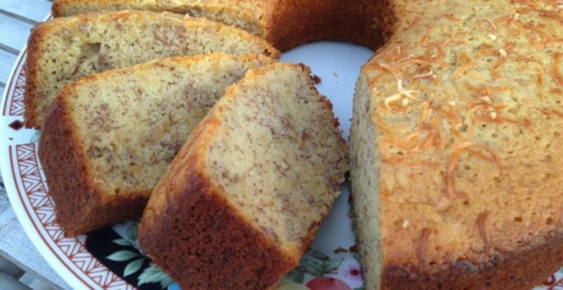 Resep Bolu Pisang Panggang Tanpa Oven Takaran Gelas, Praktis dan Anti Gagal.( Poto : dok. Kumparan.com)