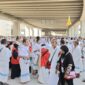 Seluruh Jemaah Haji Indonesia Tiba di Mina( Poto : jambiekspres.co.id ).