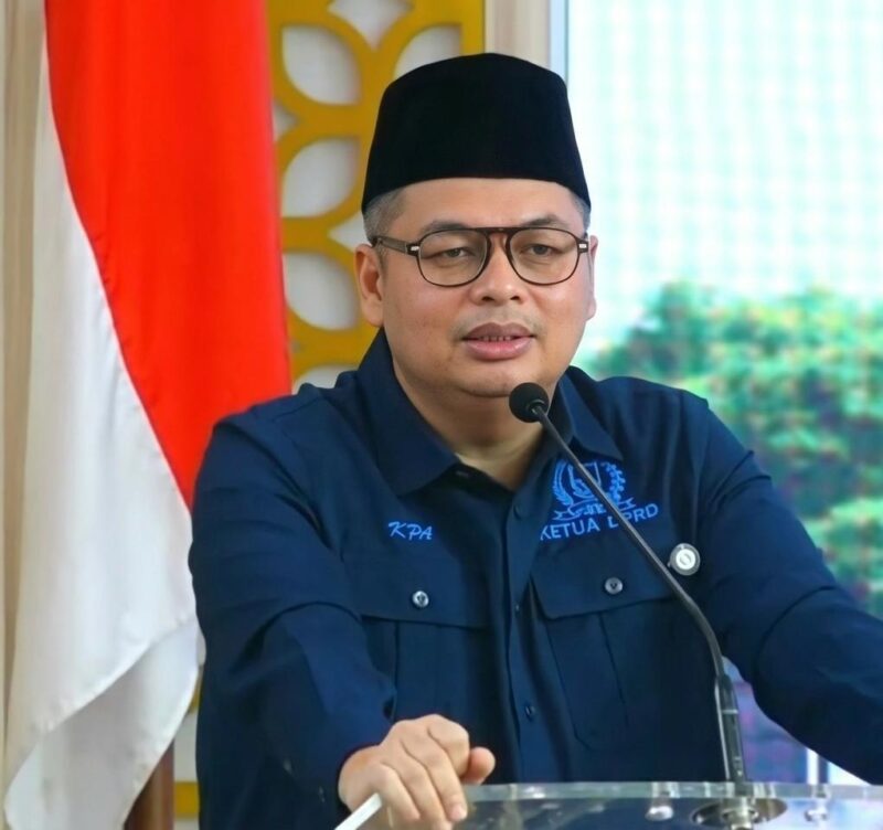 Ketua DPRD Kota Jambi, DPRD Kota Jambi, Kemas Faried Alfarelly.( Poto : istimewa ).