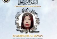 Almarhumah Khairusni Bilal Usman (67), warga Kabupaten Kerinci, Jambi.( Poto : jambiekspres.co.id ).