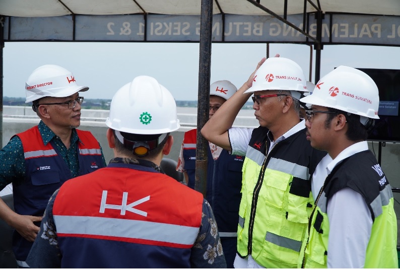 KSP mengawal pembangunan JTTS Palembang–Jambi. ( Poto : jambiekspres.co.id )