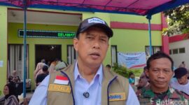 DIrut Perum Bulog Ahmad Rizal Ramdhani ( Poto : detikcom /Ilyas Fadilah ).