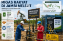 Produksi migas rakyat di Jambi naik tajam.( Ilustrasi Poto : chatGPT ).