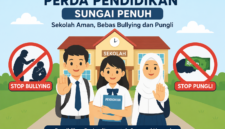 Pemerintah Kota Sungai Penuh resmi menerapkan Perda Pendidikan 2025 dengan fokus pada pencegahan bullying dan pungli.( Ilustrasi Poto : AI ).