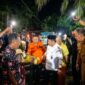 Gubernur Jambi Al Haris meninjau banjir Merangin 2026 di Desa Pulau Bayur, menyalurkan bantuan, dan mempercepat penanganan.( Poto : BERITA SATU).