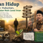 Talqis Nurdianto menjelaskan bahwa ujian hidup dalam Islam bukan hukuman, melainkan tanda cinta Allah.( Poto :AI )