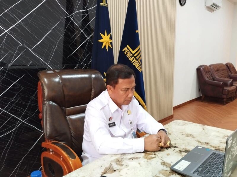 Kantor Wilayah Kementerian Hukum Jambi mengikuti Policy Talks pada Rabu (20/05/2026)( Poto : JAMBIlink ).