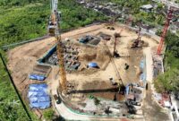 Hutama Karya mempercepat pembangunan RS Adhyaksa Bali di Jembrana. ( Poto : JAMBIEKSPRES.CO.ID )
