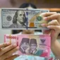 Nilai tukar rupiah terhadap dolar AS dipengaruhi inflasi, suku bunga, neraca perdagangan, hingga sentimen global yang berdampak pada ekonomi nasional.( Poto  : istimewa )