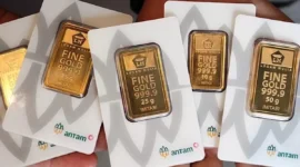 Harga emas Pegadaian hari ini kembali mengalami kenaikan pada perdagangan Selasa, 26 Mei 2026.( Poto : SINARHARAPAN.CO ).