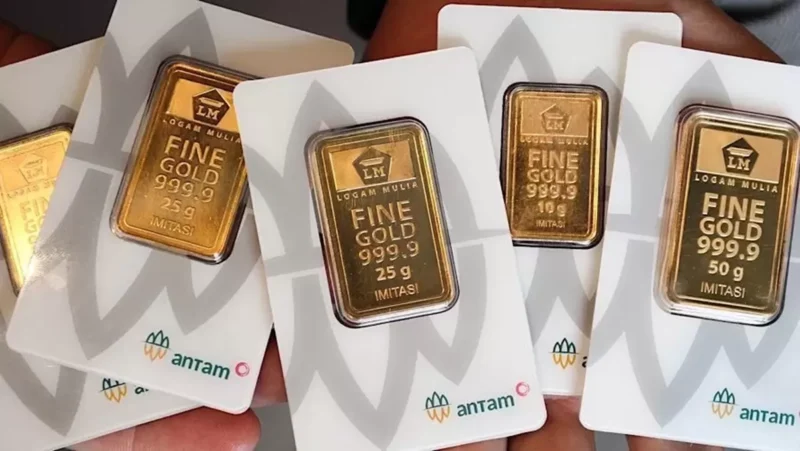 Harga emas Pegadaian hari ini kembali mengalami kenaikan pada perdagangan Selasa, 26 Mei 2026.( Poto : SINARHARAPAN.CO ).