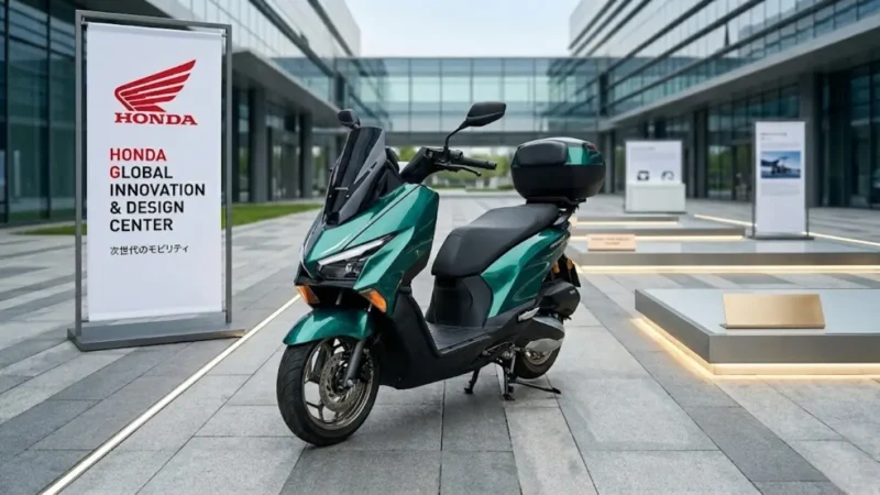 Honda NS150ES resmi hadir di China dengan desain sporty mirip PCX dan Vario. Simak spesifikasi, fitur, dan harga lengkapnya di sini.( Poto : dok. Radar Madura - Jawa Pos ).