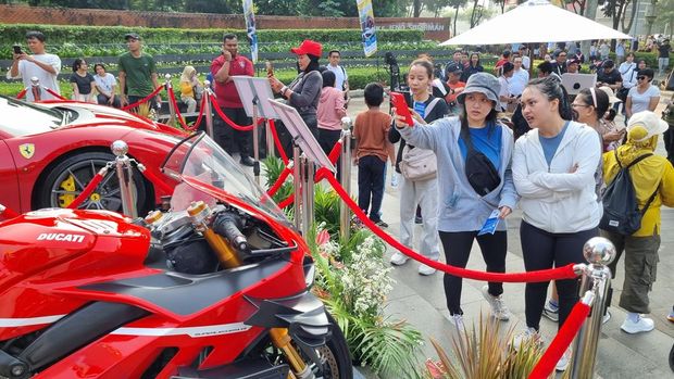 BPA Fair 2026 lelang aset rampasan negara milik Kejaksaan Agung. Masyarakat dapat mengikuti penawaran secara resmi hingga 21 Mei 2026.( Poto : detikcom / Taufiq ).