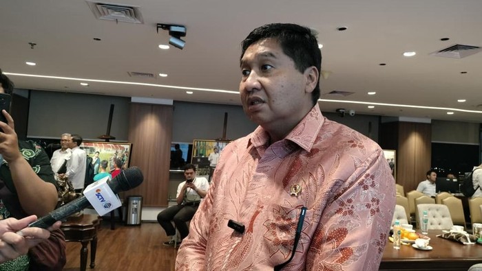 Menteri PKP Maruarar Sirait.( Poto : detikproperti ).