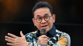 Pemerintah memastikan impor nafta dari Amerika Serikat tiba di Indonesia pada pertengahan Mei 2026 untuk menjaga pasokan industri petrokimia.( Poto : CNN Indonesia/Sulthony Hasanuddin ).