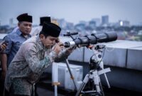 Kemenag menetapkan awal Zulhijah 1447 H melalui Sidang Isbat 2026 dengan 88 titik rukyatul hilal di seluruh Indonesia menggunakan metode hisab dan rukyat.(Ilustrasi Poto : ANTARA ).