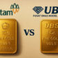 Harga emas UBS, Antam, dan Galeri24 di Pegadaian kompak mengalami penurunan( Poto : istimewa)