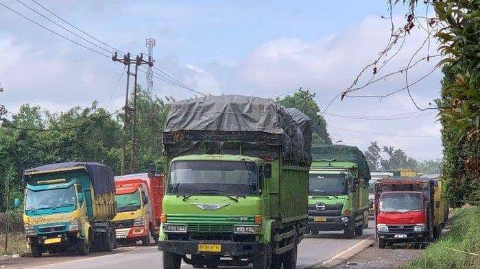 Mulai hari ini, angkutan batubara di Jambi dihentikan sementara untuk mendukung kelancaran keberangkatan calon jamaah haji 2026.( Ilustrasi Poto : istimewa/RRI ).