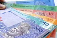 Ringgit sebagai mata uang negara Malaysia ( Poto : inilah.com )