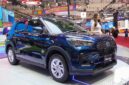 Daihatsu Rocky Hybrid hadir dengan teknologi e-SMART Hybrid yang menggabungkan efisiensi bahan bakar tinggi dan performa responsif, dengan konsumsi hingga lebih dari 30 km/liter.( Poto : detikcom/ Grandyos Zafna ).