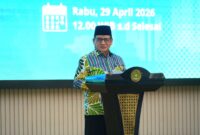 Wamenag Romo Muhammad Syafi’i menegaskan komitmen Kemenag dalam meningkatkan kesejahteraan guru melalui relaksasi PPG 2026,( Poto : Kemenag )