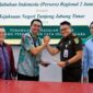 Febrianto Zenny Sulistyo Hari Murti dan Kepala Kejaksaan Negeri Tanjung Jabung Timur, Anto Widi Nugroho.( poto : jambilink.id )