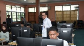 Sebanyak 3.560 peserta mengikuti SMM PTN Barat UNJA dalam Seleksi Mandiri Masuk Perguruan Tinggi Negeri Wilayah Barat.( poto : jambilink.id )