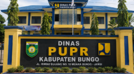 Ilustrasi kantor Dinas PUPR Kabupaten Bungo ( poto : chatGPT )