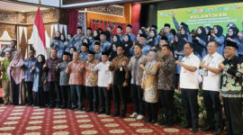 Gubernur Jambi Al Haris menghadiri Dewan Pimpinan Wilayah Ikatan Ahli Ekonomi Islam Indonesia (DPW IAEI) Jambi periode 2026–2031( poto : bicarajambi.com )