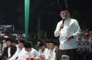 Gubernur Jambi Dr. H. Al Haris, S.Sos, MH saat memberikan sambutan di Ponpes Thoriqul Jannah Al-Firdaus( poto : bicarajambi.com).