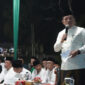 Gubernur Jambi Dr. H. Al Haris, S.Sos, MH saat memberikan sambutan di Ponpes Thoriqul Jannah Al-Firdaus( poto : bicarajambi.com).