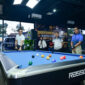 Kapolda Jambi Irjen Pol. Krisno H. Siregar membuka langsung turnamen yang berlangsung di RND Cafe & Billiard, Kota Jambi, Senin (15/6/2026).( poto : bicarajambi.com )