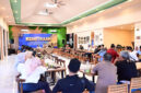 Kabid Humas Polda Jambi Kombes Pol. Erlan Munaji menyampaikan apresiasi kepada seluruh awak media.( poto : bicarajambi.com )