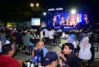Lomba Stand Up Comedy Polda Jambi menjadi salah satu agenda yang memeriahkan peringatan Hari Bhayangkara ke-80 Tahun 2026.( poto : bicarajambi.com )