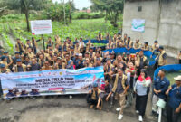 Kolaborasi SKK Migas Sumbagsel, Pertamina EP Jambi Field, dan desa dorong budidaya ikan bioflok.( poto : bicarajambi.com )