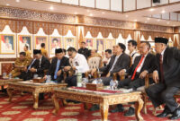 Gubernur Al Haris mengikuti peresmian IJD 2025 bersama Presiden Prabowo.( poto : bicarajambi.com )