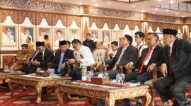 Gubernur Al Haris mengikuti peresmian IJD 2025 bersama Presiden Prabowo.( poto : bicarajambi.com )