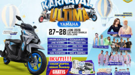 Yamaha Karnaval Gear Ultima hadir di Jambi pada 27–28 Juni 2026.( poto : bicarajambi.com )