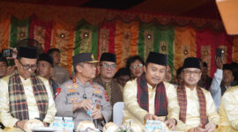 Al Haris yang diwakili Kadis Kominfo Provinsi Jambi, Drs. Ariansyah, M.E., menghadiri puncak pelaksanaan Pesona Budaya Hoyak Tabuik Piaman 2026.( poto : bicarajambi.com )