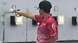 Atlet menembak Jambi meraih satu medali perak dan satu perunggu di Kejurnas 2026 Bandung.( poto : bicarajambi.com)