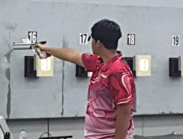 Atlet menembak Jambi meraih satu medali perak dan satu perunggu di Kejurnas 2026 Bandung.( poto : bicarajambi.com)