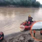 bocah 8 tahun di Kabupaten Sarolangun, Jambi dilaporkan hanyut pada Selasa (9/6/2026) sore.( poto : tribunjambi.com )
