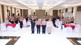 Bidhumas Polda Jambi menggelar Rapat Kerja Teknis (Rakernis) Humas Tahun 2026( poto : tribunjambi.com )